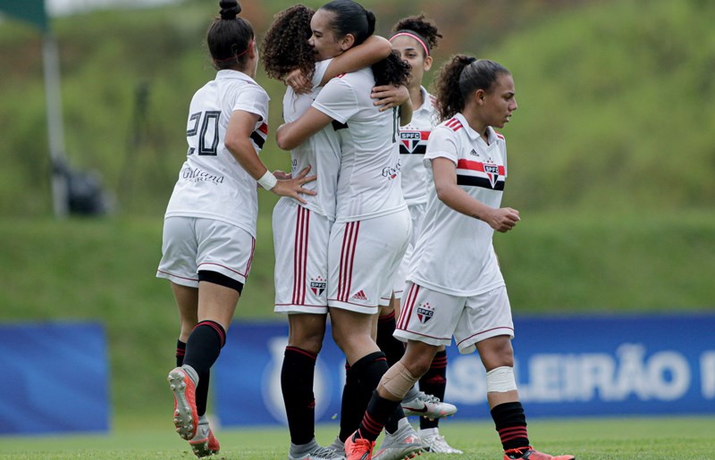 CAMPEONATO BRASILEIROD E FUTEBOL FEMININO SUB-18 DE 2020. SEGUNDA FASE. TERCEIRA RODADA. GRUPO H. SÃO PAULO-SP. FERROVIÁRIA-SP.