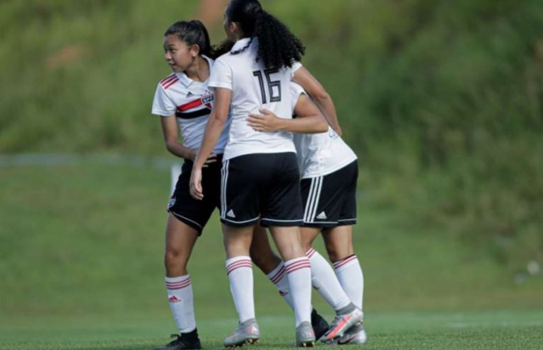 CAMPEONATO BRASILEIRO DE FUTEBOL FEMININO SUB-18. DE 2020. SEGUNDA FASE. GRUPO H. SÃO PAULO-SP. FLUMINENSE-RJ.