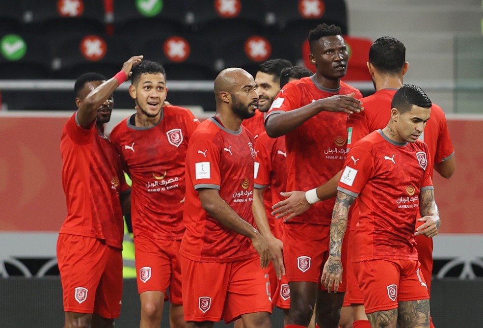 MUNDIAL DE CLUBES DA FIFA DE 2020. DECISÃO DO QUINTO LUGAR. SEXTO LUGAR. AL DUHAIL. CATAR. QUINTO LUGAR. ULSAN HYUNDAI. COREIA DO SUL. SEXTO LUGAR.