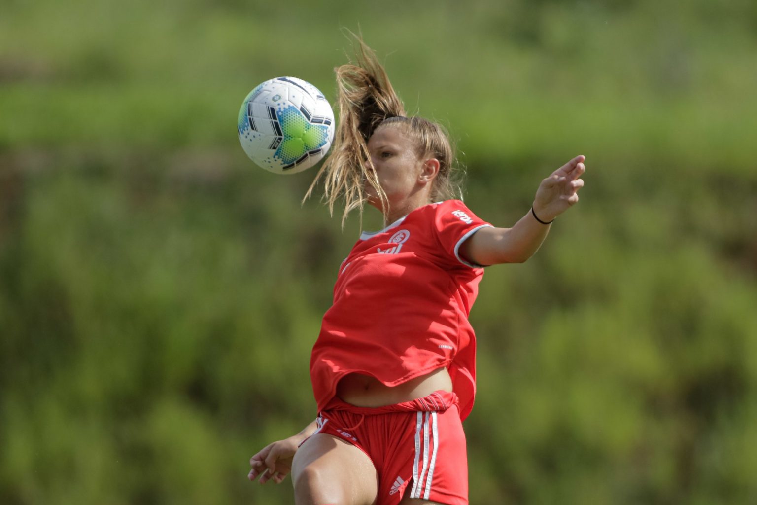 CAMPEONATO BRASILEIRO DE FUTEBOL FEMININO SUB-18 DE 2020. SEGUNDA FASE. GRUPO G. SEGUNDA RODADA. INTERNACIONAL-RS. SANTOS-SP.