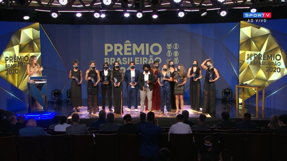CAMPEONATO BRASIELIRO DE FUTEBOL FEMININO SÉRIE A1. DE 2020. PREMIAÇÃO.