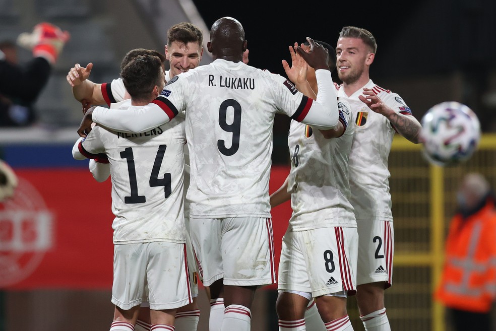 ELIMINATÓRIAS DA EUROPA.COPA DO MUNDO DE 2022. CATAR. PRIMEIRA FASE. PRIMEIRA RODADA. GRUPO E. REPÚBLICA TCHECA. ESTÔNIA. BÉLGICA. PAÍS DE GALES.
