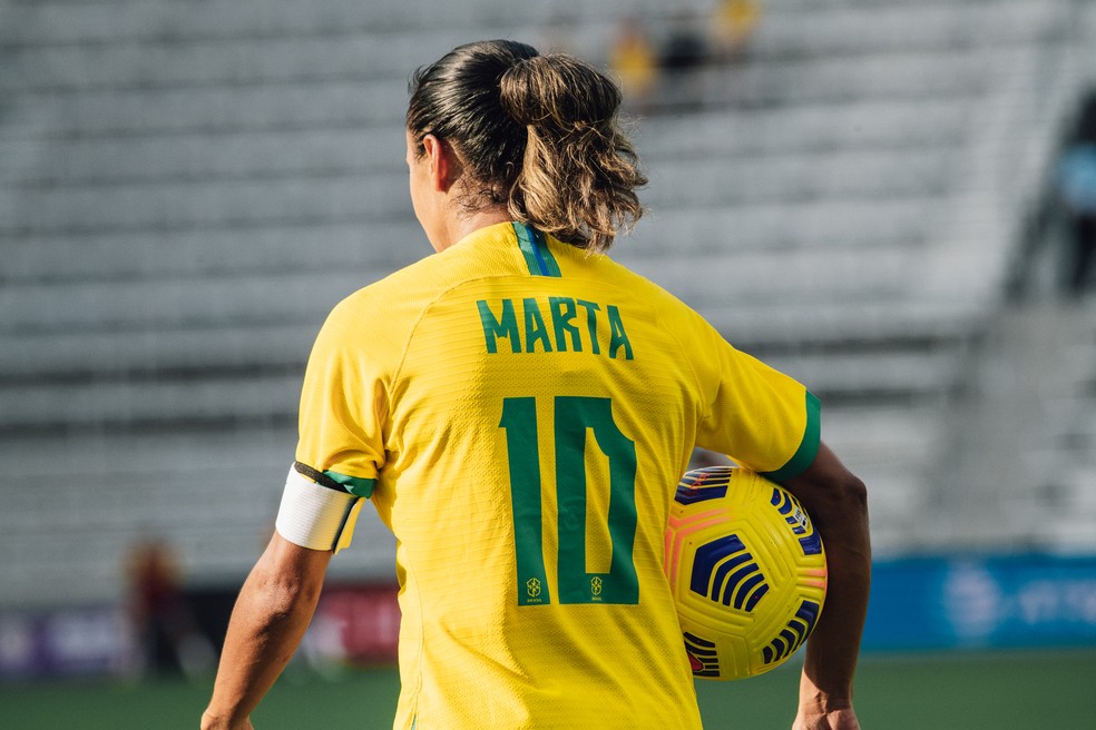 HOMENAGEM. MARTA. FUTEBOL BRASILEIRO. FEMININO.