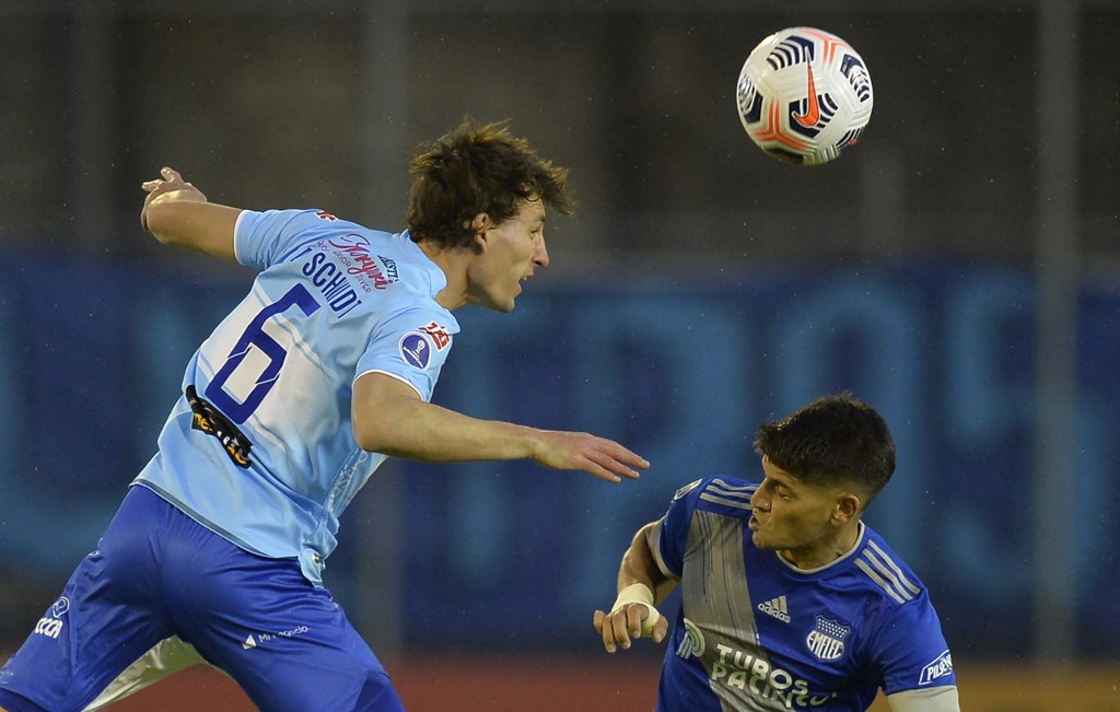 COPA SUL-AMERICANA DE 2021. PRIMEIRA FASE. JOGO DE IDA. PRIMEIRA PARTIDA. MACARÁ. EQUADOR. EMELEC. EQUADOR.