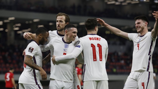 ELIMINATÓRIAS DA COPA DO MUNDO DE 2022. EUROPA. PRIMEIRA FASE. SEGUNDA RODADA. GRUPO I. INGLATERRA. ALBÂNIA.