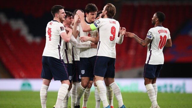 ELIMINATÓRIAS DA EUROPA. COPA DO MUNDO DE 2022. PRIMEIRA FASE. TERCEIRA RODADA. INGLATERRA. POLÔNIA.