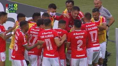 CAMPEONATO GAÚCHO DE 2021. PRIMEIRA FASE. SEXTA RODADA. INTERNACOIONAL-RS. CAXIAS-RS.