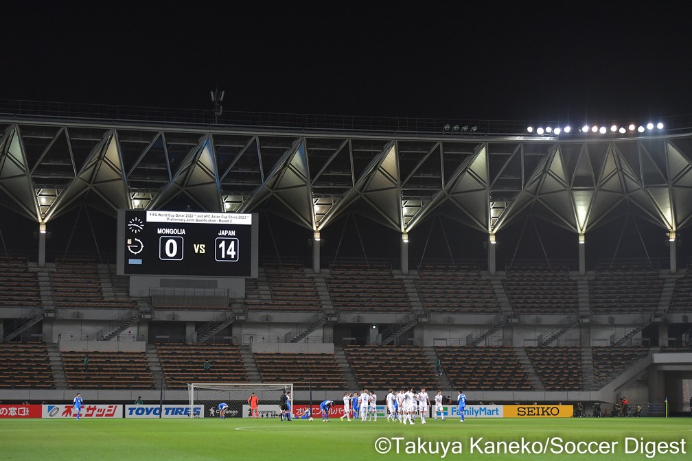 ELIMINATÓRIA SDA ÁSIA DE 2022. CATAR. COPA DO MUNDO. OITAVA RODADA. GRUPO F. JAPÃO. MONGÓLIA.