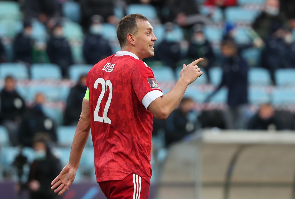ELIMINATÓRIAS DA EUROPA. COPA DO MUNDO DE 2022. PRIMEIRA FASE. SEGUNDA RODADA. GRUPO H. RÚSSIA. ESLOVÊNIA.