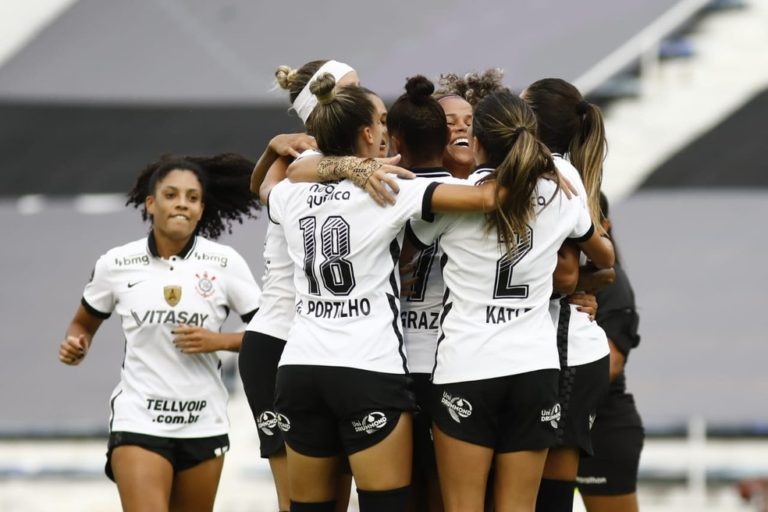 TAÇA LIBERTADORES DA AMÉRICA DE FUTEBOL FEMININO 2020. QUARTASD E FINAL. JOGO ÚNICO. CORINTHIANS-SP. BRASIL. CLASSIFICADO. SANTIAGO MORNING. CHILE. ELIMINADO.