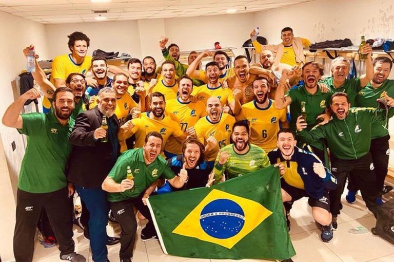 HANDEBOL. BRASIL. CLASSIFICADO JOGOS OLÍMPICOS. MASCULINO. BRASIL. CHILE. COREIA DO SUL. NORUEGA.