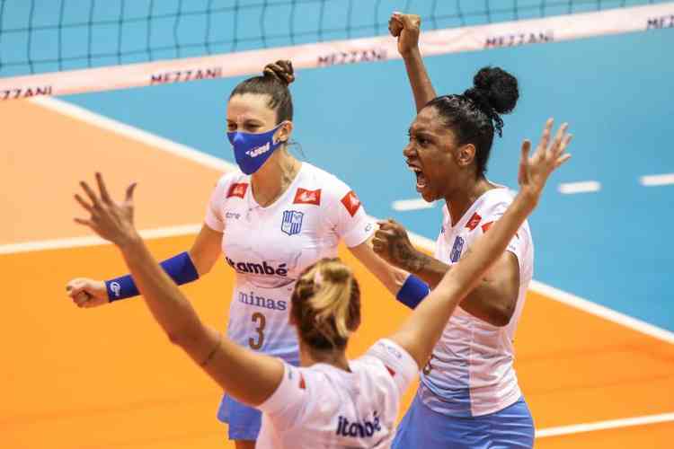 FINAL DA SUPERLIGA FEMININA DE VÔLEI DE 2020.2021. TEMPORADA. PRAIA CLUBE-MG. MINAS-MG.