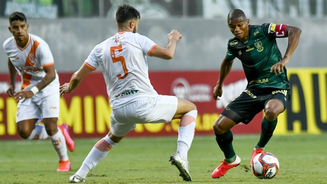 CAMPEONATO MINEIRO DE 2021. PRIMEIRA FASE. DÉCIMA PRIMEIRA RODADA. AMÉRICA-MG. COIMBRA-MG.