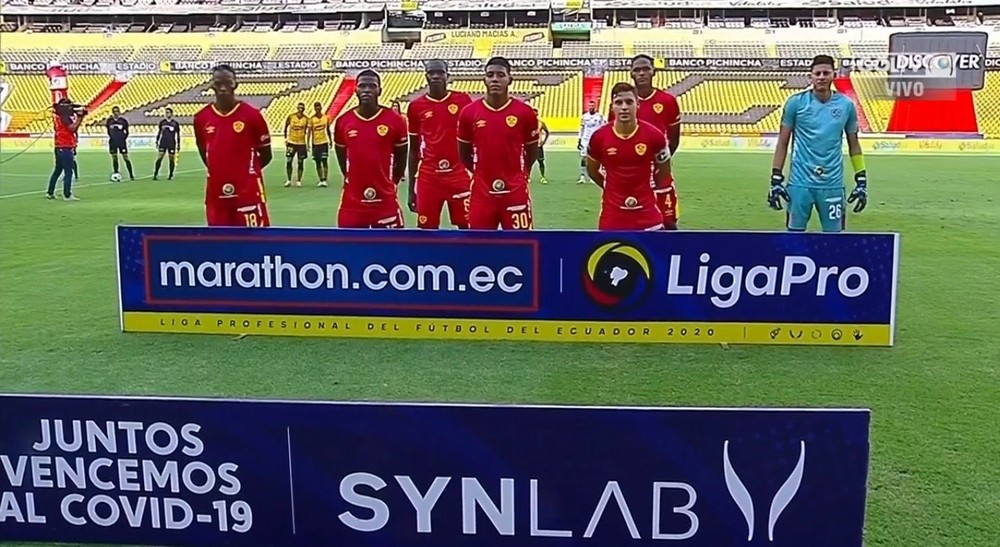 CAMPEONATO EQUATORIANO DE 2021. BARCELONA DE GUAYAQUIL. EQUADOR. AUCAS. EQUADOR.
