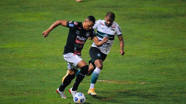 COPA DO BRASIL DE 2021. SEGUNDA FASE. JOGO ÚNICO. PARTIDA ÚNICA. CORITIBA-PR. CLASSIFICADO. OPERÁRIO-PR. ELIMINADO.