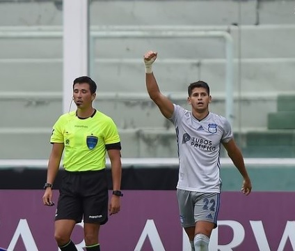 COPA SUL-AMERICANA E 2021. FASE DE GRUPOS. GRUPO G. PRIEMIRA RODADA. TALLERES. ARGENTINA. EMELEC. EQUADOR.