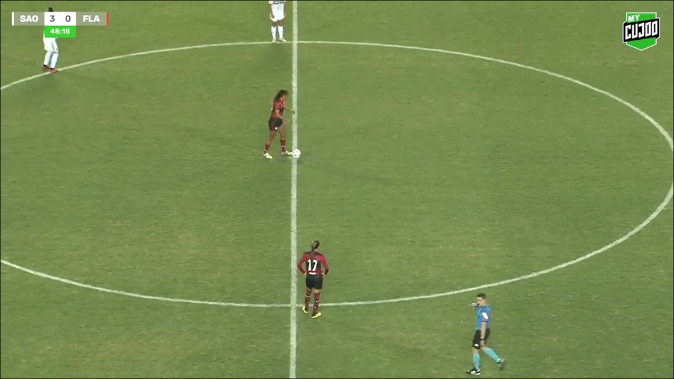 CAMPEONATO BRASILEIRO DE FUTEBOL FEMININO SÉRIE A1 D E2021. PRIEMIRA FASE. QUINTA RODADA. SÃO PAULO-SP. FLAMENGO-RJ.
