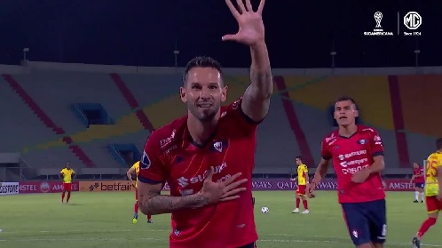 COPA SUL-AMERICANA D E2021. PRIMEIRA FASE. JOGO DE VOLTA.S EGUNDA PARTIDA. JORGE WILSTERMANN. BOLÍVIA. CLASSIFICADO. PALMAFLOR. BOLÍVIA. ELIMINADO.