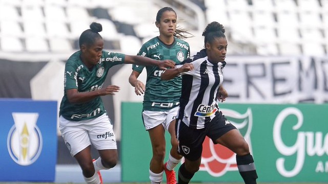 CAMPEONATO BRASILEIRO DE FUTEBOL FEMININO DA SÉRIE A1 DE 2021. PRIMEIRA FASE. QUARTA RODADA. BTAFOGO-RJ. PALMEIRAS-SP.