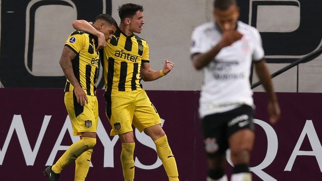 COPA SUL-AMERICANA DE 2021. FASEDE GRUPOS. GRUPO E. CORINTHIANS-SP. BRASIL. PEÑAROL. URUGUAI.