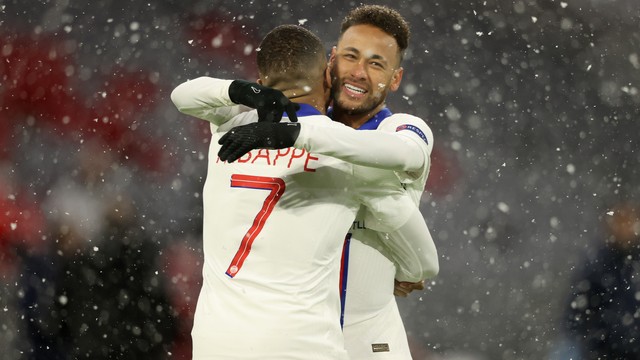 LIGA DOS CAMPEÕES DA EUROPA. TEMPORADA 2020. 2021. QUARTAS DE FINAL. JOGO DE IDA. PRIMEIRA PARTIDA. PARIS SAINT-GERMAIN. FRANÇA. BAYERN DE MUNIQUE. ALEMANHA.