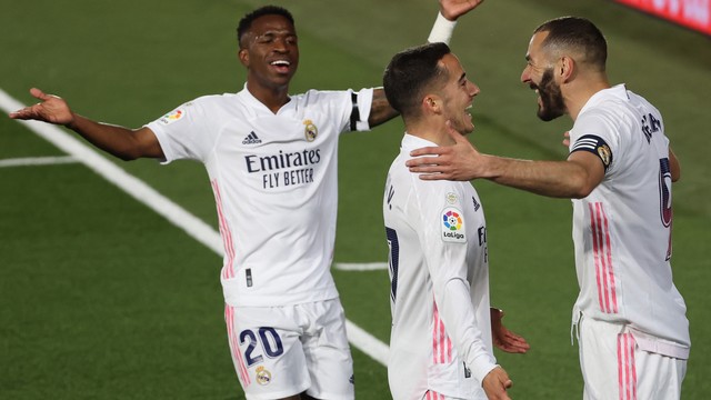 CAMPEONATO ESPANHOL. TEMPORADA DE 2020.2021. PRIMEIRA FASE. TRIGÉSIMA RODADA. BARCELONA. ESPANHA. REAL MADRID. ESPANHA.
