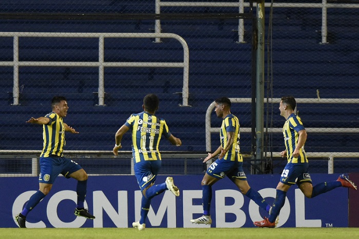 COPA SUL-AMERICANA DE 2021. FASE DE GRUPOS. GRUPO A. ROSARIO CENTRAL. ARGENTINA. SAN LOREZNO. ARGENTINA.