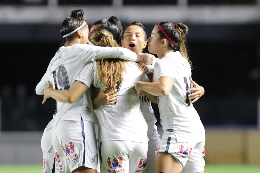 CAMPEONATO BRASILEIRO DE FUTEBOL FEMININO SÉRIE A1 D E2021. PRIMEIRA FASE. QUARTA RODADA. SANTOS-SP. NAPOLI-SC.