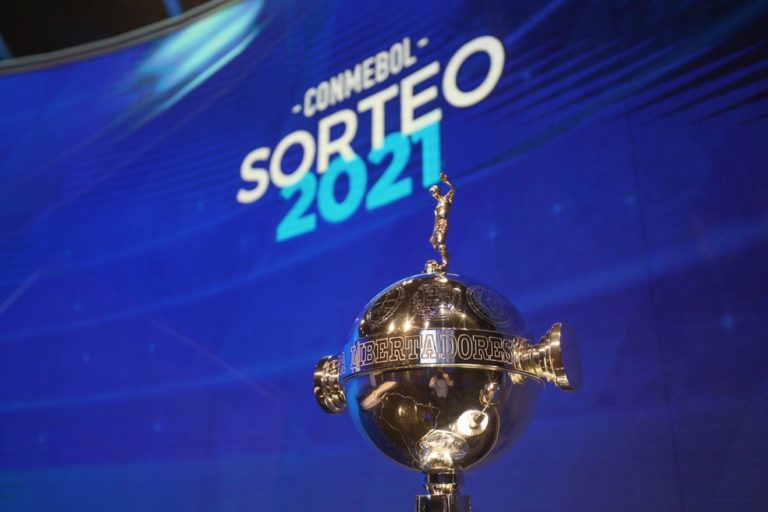 TAÇA LIBERTADORES DA AMÉRICA DE 2021. FASE DE GRUPOS. SORTEIO.