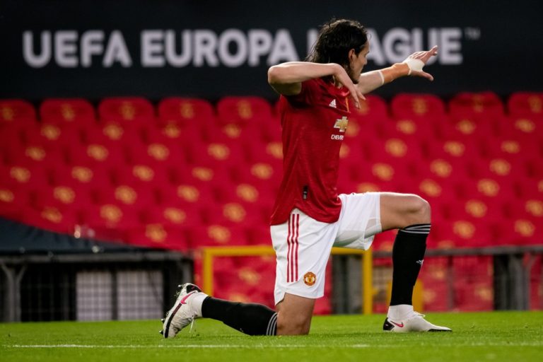 LIGA EUROPA. TEMPORADA 2020.2021. QUARTAS DE FINAL. JOGO DE VOLTA. SEGUNDA. PARTIDA. MANCHESTER UNITED. INGLATERRA. CLASSIFICADO. GRANADA. ESPANHA. ROMA. ITÁLIA. CLASSIFICADO. AJAX. HOLANDA. CLASSIFICADO. ARSENAL. INGLATERRA. CLASSIFICADO. SLAVIA PRAGA. REPÚBLICA TCHECA. ELIMINADO. VILLA RREAL.ESPANHA. CLASSIFICADO. DÍNAMO ZAGREB. CROÁCIA. ELIMINADO.