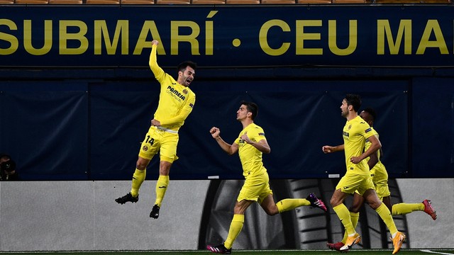 LIGA EUROPA. TEMPORADA DE 2021. SEMIFINAL. JOGO DE IDA. PRIMEIRA PARTIDA. VILLARREAL. ESPANHA. ARESENAL. INGLATERRA.