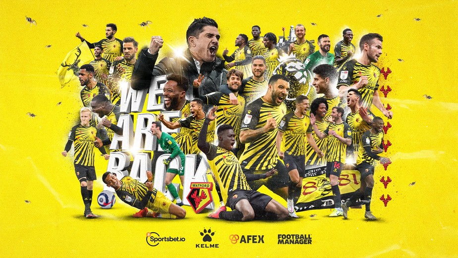 PREMIER LEAGUE. CAMPEONATO INGLÊS. WATFORD.