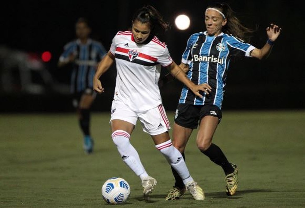 CAMPEONATO BRASILEIRO DE FUTEBOL FEMININO SÉRIE A1 DE 2021. PRIMEIRA FASE. PRIEMIRA RODADA. SÃO PAULO-SP. GRÊMIO-RS.
