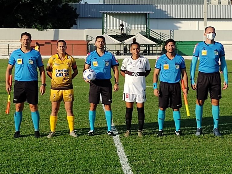 CAMPEONATO BRASILEIROD E FUTEOL FEMININO DA SÉRIE A2 DE 2021. PRIEMIRA FASE. GRUPO E. SEGUNDA RODADA. ALIANÇA-GO. MIXTO-MT.