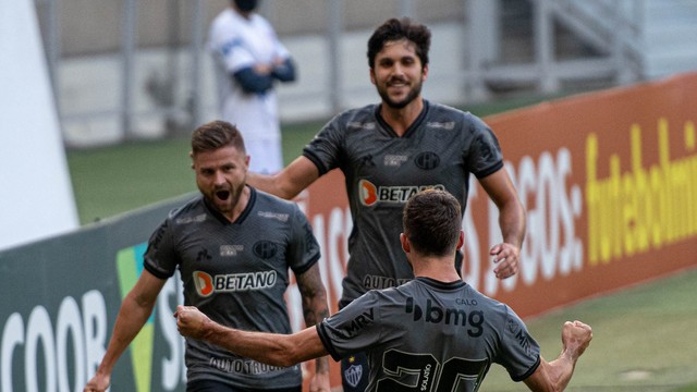 CAMPEONATO MINEIRO DE 2021. SEMIFINAL. JOGO DE VOLTA. SEGUNDA PARTIDA. ATLÉTICO-MG. CLASSIFICADO. TOMBENSE-MG. ELIMINADO.