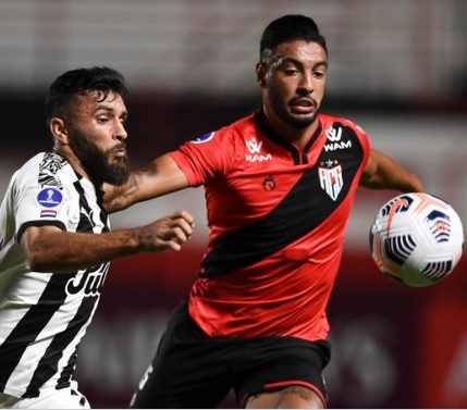 COPA SUL-AMERICANA DE 2021. FASE DE GRUPOS. GRUPO F. QUINTA RODADA. LIBERTAD. PARAGUAI. ATLÉTICO-GO. BRASIL.