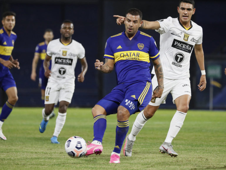 TAÇA LIBERTADORES DA AMÉRICA DE 2021. FASE DE GRUPOS. GRUPO C. BOCA JUNIORS. ARGENTINA. SEGUNDO LUGAR. THE STRONGEST. BOLÍVIA. QUARTO LUGAR.