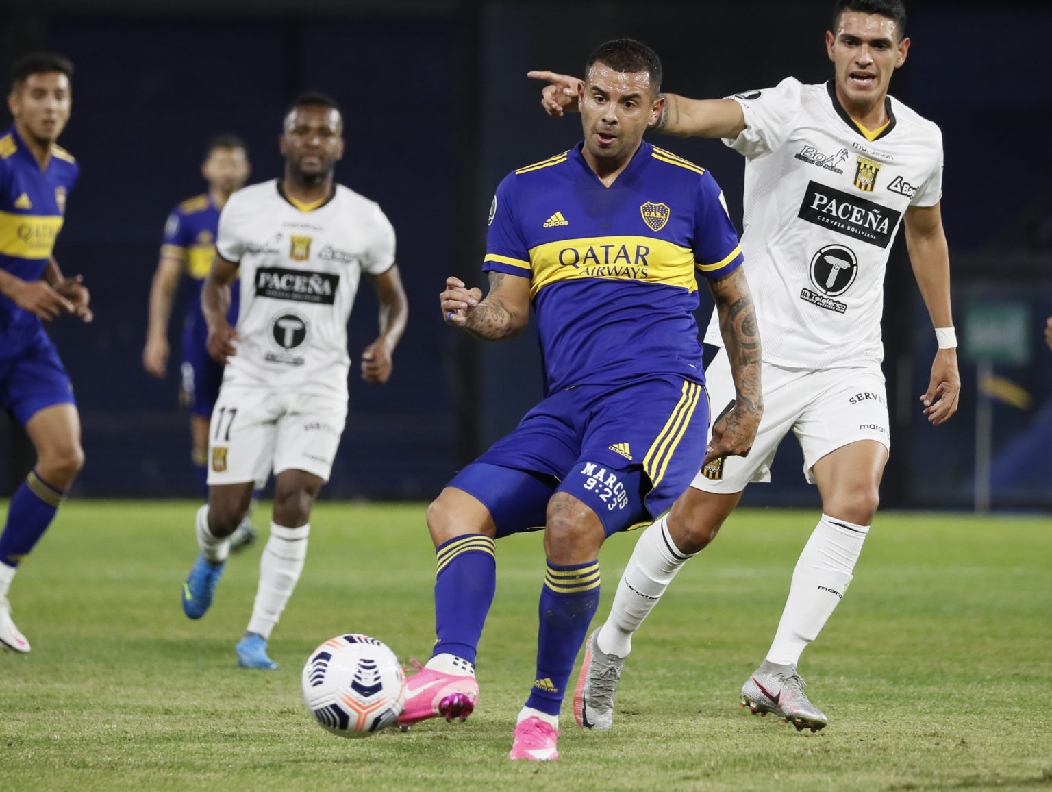 TAÇA LIBERTADORES DA AMÉRICA DE 2021. FASE DE GRUPOS. GRUPO C. BOCA JUNIORS. ARGENTINA. SEGUNDO LUGAR. THE STRONGEST. BOLÍVIA. QUARTO LUGAR.