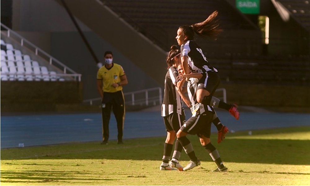 CAMPEONATO BRASILEIRO DE FUTEBOL FEMININO DA SÉRIE A1 D E2021. PRIMEIRA FASE. QUINTA RODADA. BOTAFOGO-RJ. NAPOLI-SC.