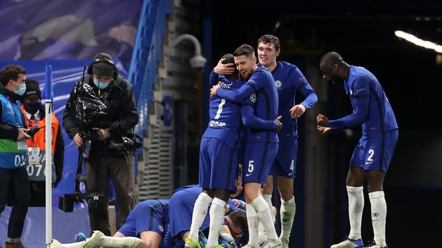 LIGA DOS CAMPEÕES DA EUROPA. TEMPORADA 2020.2021. SEMIFINAL. JOGO DE VOLTA. SEGUNDA PARTIDA. CHELSEA. INGLATERRA. CLASSIFICADO. REAL MADRID. ESPANHA. ELIMINADO. FINAL. MANCHESTER CITY. INGLATERRA. CHELSEA. INGLATERRA.