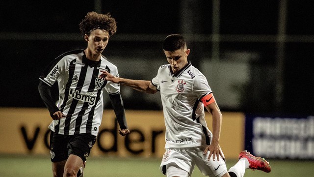 CAMPEONATO BRASILEIRO DE FUTEBOL SUB-17 DE 2021. PRIMEIRA FASE. GRUPO B. SEGUNDA RODADA. ATLÉTICO-MG. CORINTHIANS-SP.