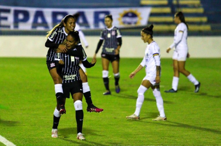 CAMPEONATO BRASILEIRO DE FUTEBOL FEMININO SÉRIE A1 DE 2021. PRIMEIRA FASE. SÉTIMA RODADA. CORINTHIANS-SP. SÃO JOSÉ-SP.
