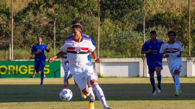 CAMPEONATO BRASILEIRO SUB-17 DE 2021. PRIMEIRA FASE. GRUPO B. PRIMEIRA RODADA. GRUPO A. CRUZEIRO-MG. SÃO PAULO-SP.