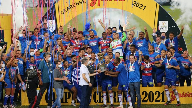 CAMPEONATO CEARENSE DE . FINAL. JOGO ÚNICO. PARTIDA ÚNICA. FORTALEZA-CE. CAMPEÃO. CEARÁ-CE. VICE-CAMPEÃO.
