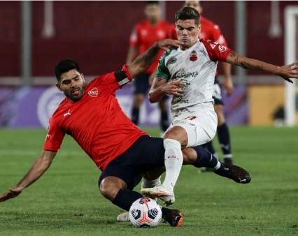 COPA SUL-AMERICANA DE 2021. FASE DE GRUPOS. GRUPO B. SEXTA RODADA. INDEPENDIENTE. ARGENTINA. PRIMEIRO LUGAR. GUABIRÁ. BOLÍVIA. QUARTO LUGAR.