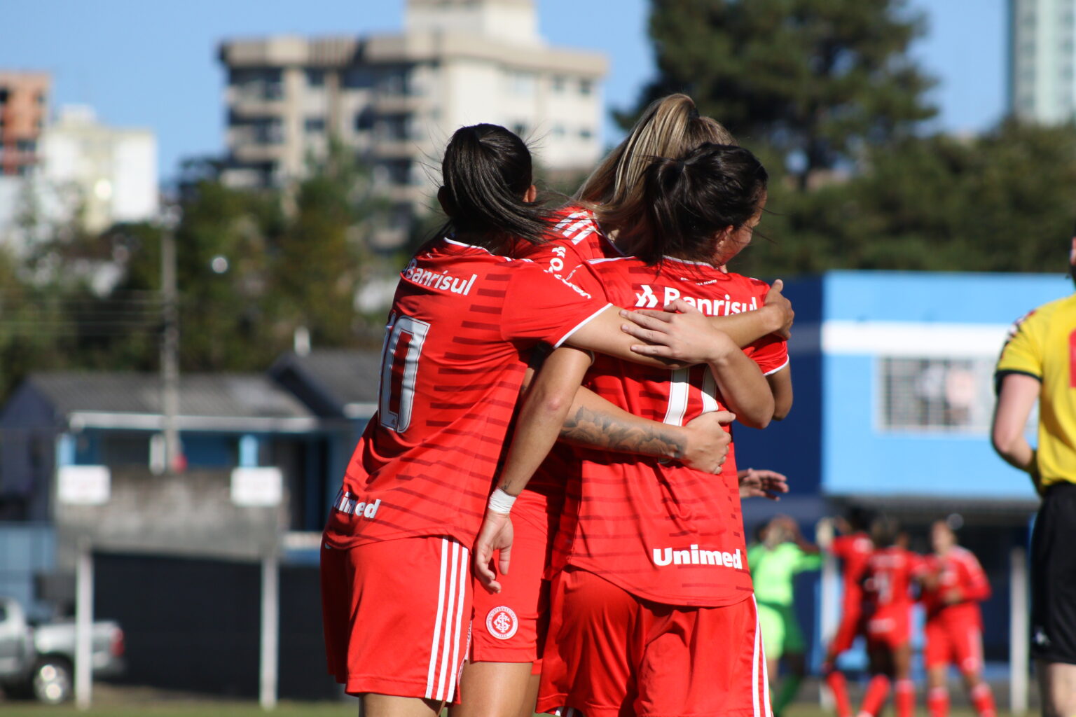 CAMPEONATO BRASILEIRO DE FUTEBOL FEMININO SÉRIE A1 DE 2021. PRIMEIRA FASE. SÉTIMA RODADA. INTERNACIONAL-RS. NAPOLI-SC.