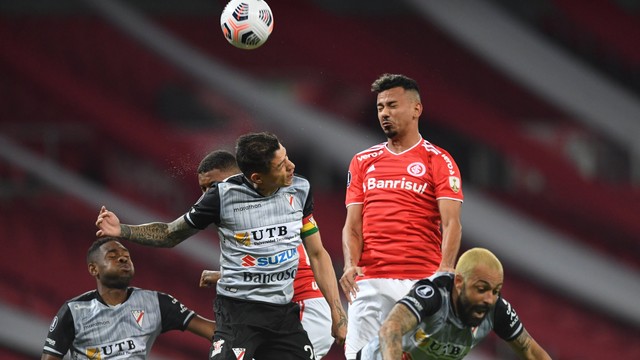 TAÇA LIBERTADORES DA AMÉRICA DE 2021. FASE DE GRUPOS. GRUPO B. SEXTA RODADA. INTERNACIONAL-RS. BRASIL. PRIMEIRO LUGAR. ALWAYS READY. BOLÍVIA. QUARTO LUGAR.