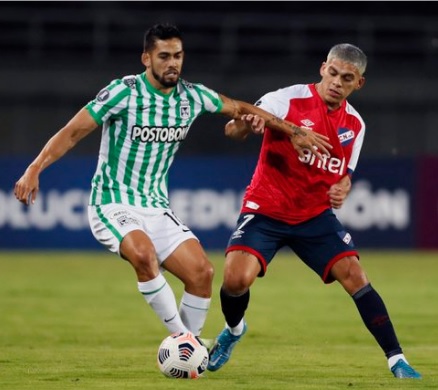 TAÇA LIBERTADORES DA AMÉRICA DE 2021. FASE DE GRUPOS. GRUPO F. QUARTA RODADA. ATLÉTICO NACIONAL DE MEDELLÍN. COLÔMBIA. NACIONAL. URUGUAI.