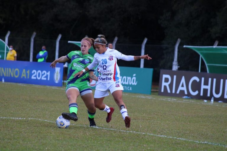 CAMPEONATO BRASILEIROD E FUTEBOL FEMININO SÉRIE A1 DE 2021. PRIMEIRA FASE. SEXTA RODADA. MINAS BRASÍLIA-DF. NAPOLI-SC.