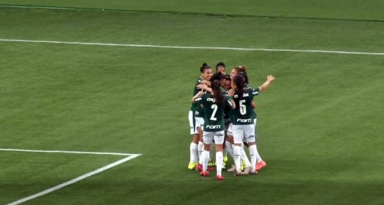 CAMPEONATO BRASILEIRO DE FUTEBOL FEMININO DA SÉRIE A1 DE 2021. PRIMEIRA FASE. QUINTA RODADA. QUINTA RODADA. PALMEIRAS-SP. GRÊMO-RS.